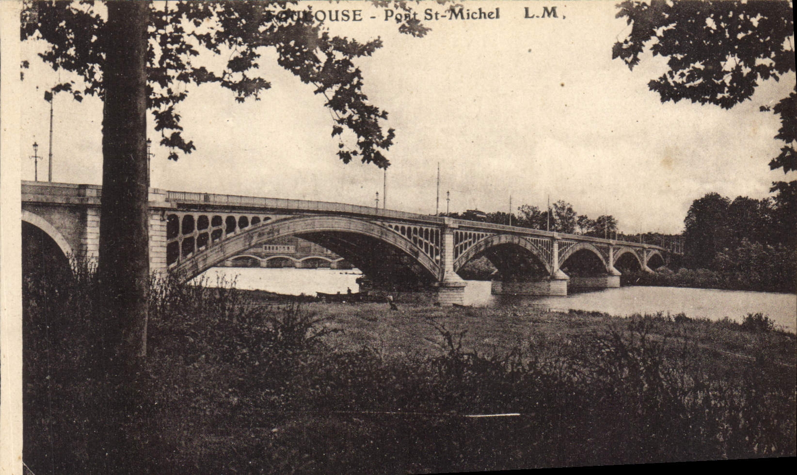CPA Toulouse Pont St Michel
