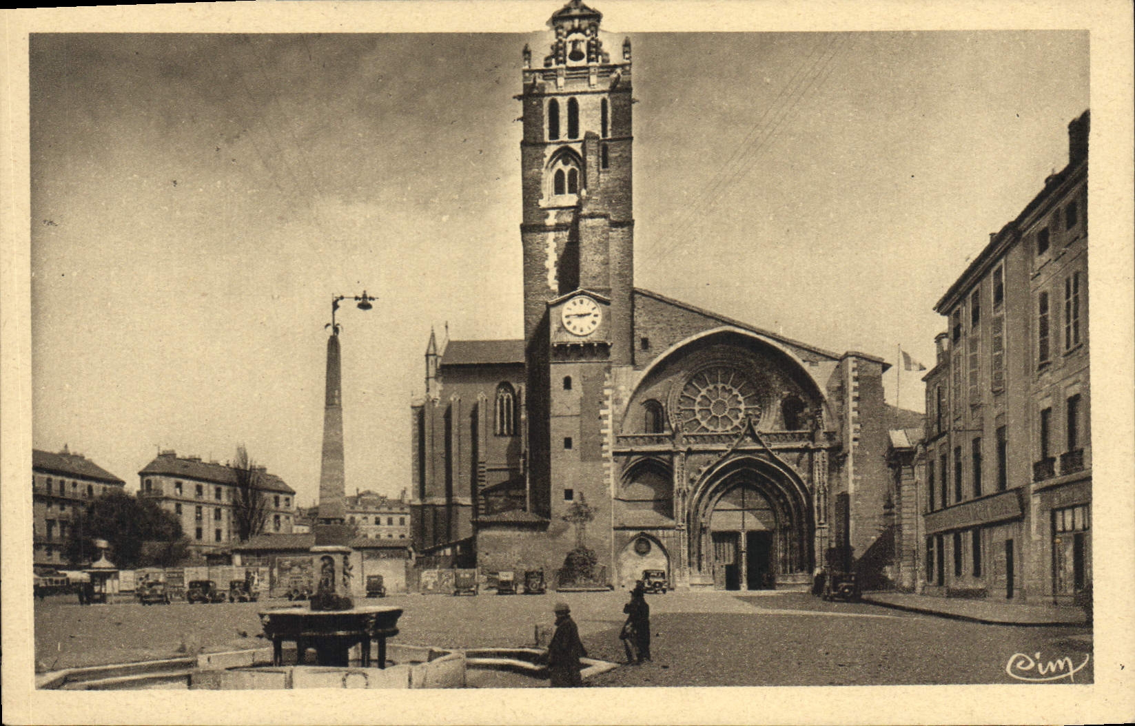 CPA Toulouse Eglise Saint Etienne