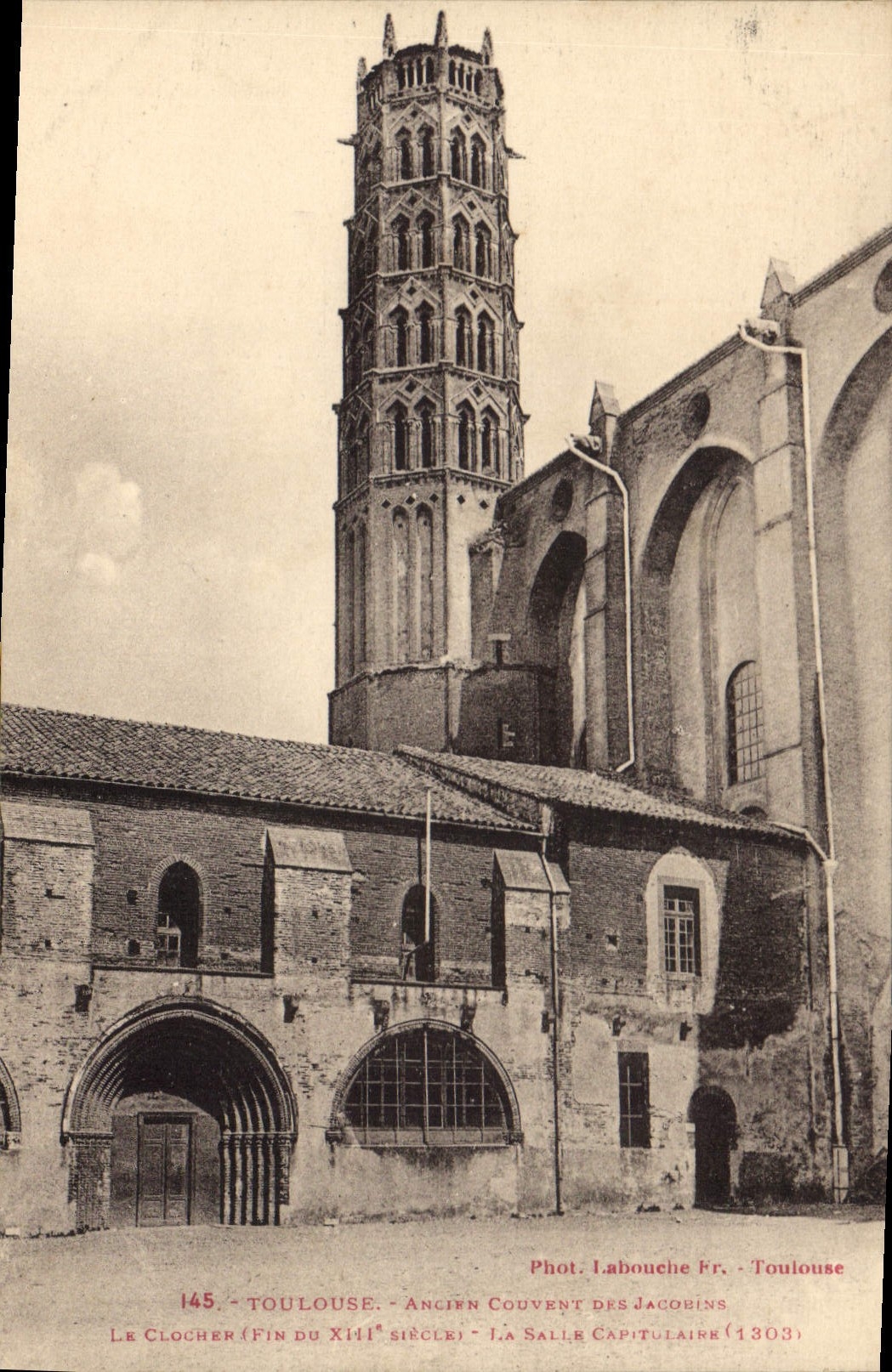 CPA Toulouse Ancien Couvent des Jacobins Le clocher La salle capitulaire