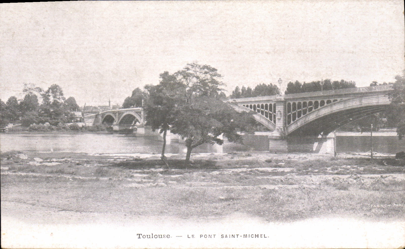 CPA Toulouse Le Pont Saint Michel