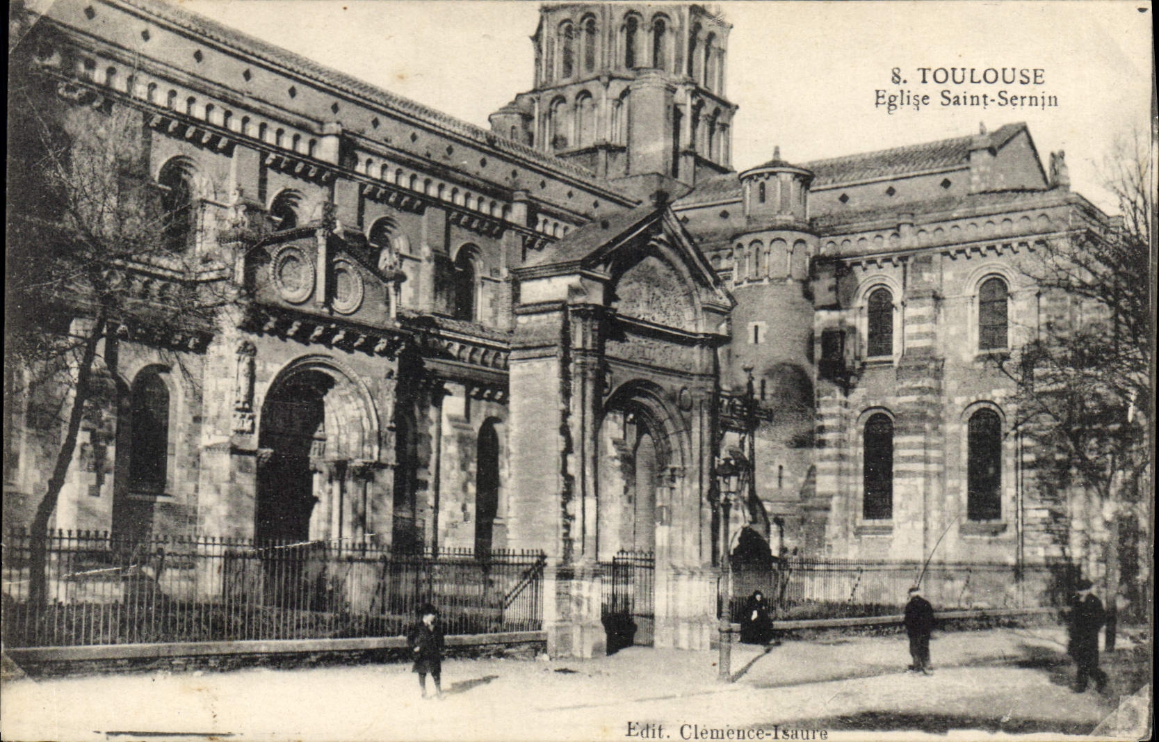 CPA Toulouse Eglise Saint Sernin