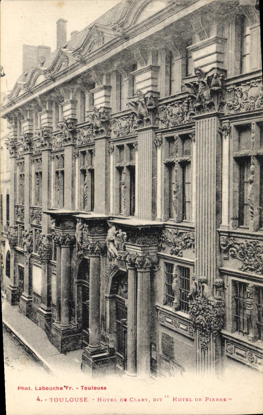 CPA Toulouse Hotel de Clary dit Hotel de Pierre
