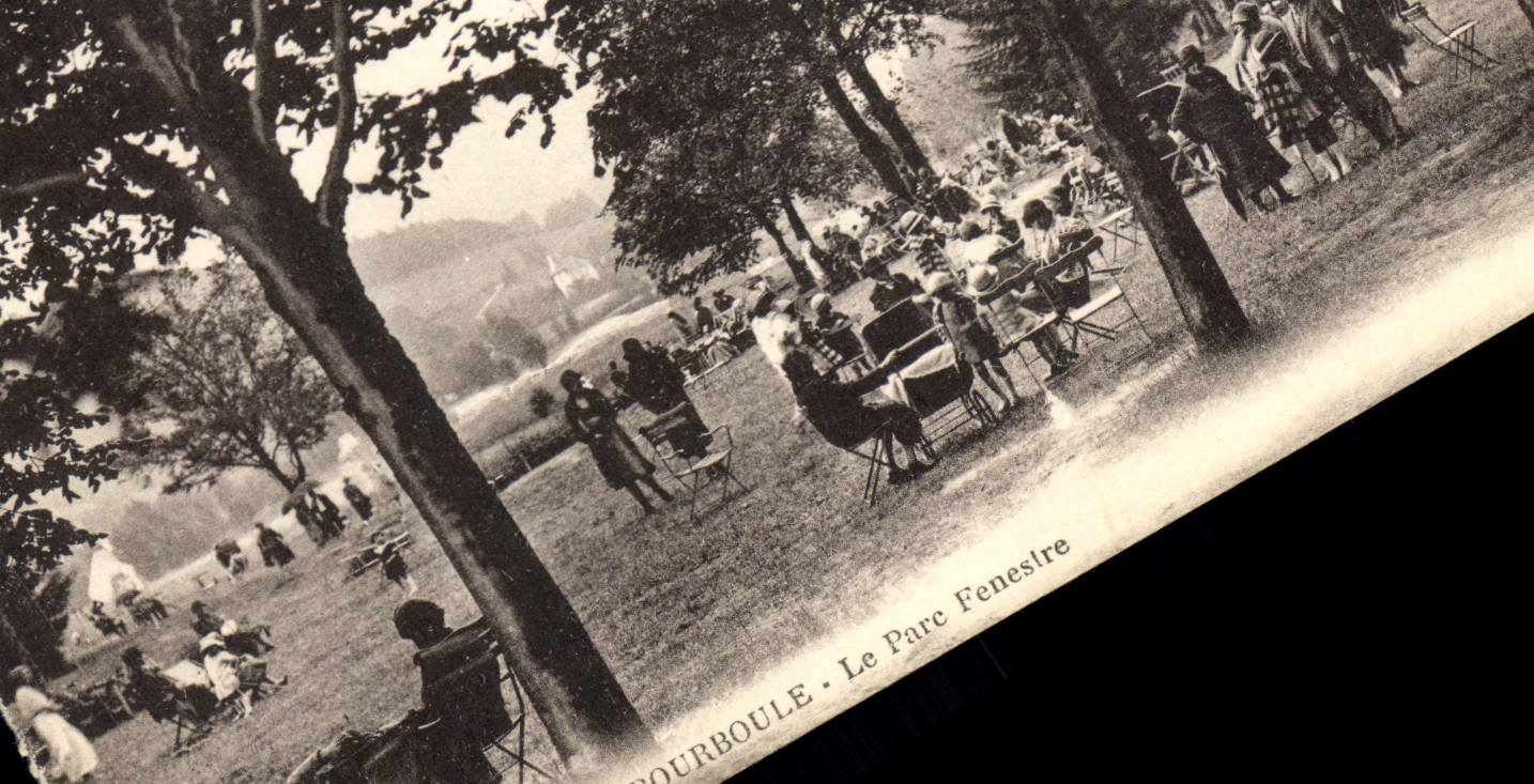 CPA La Bourboule Le Parc Fenestre