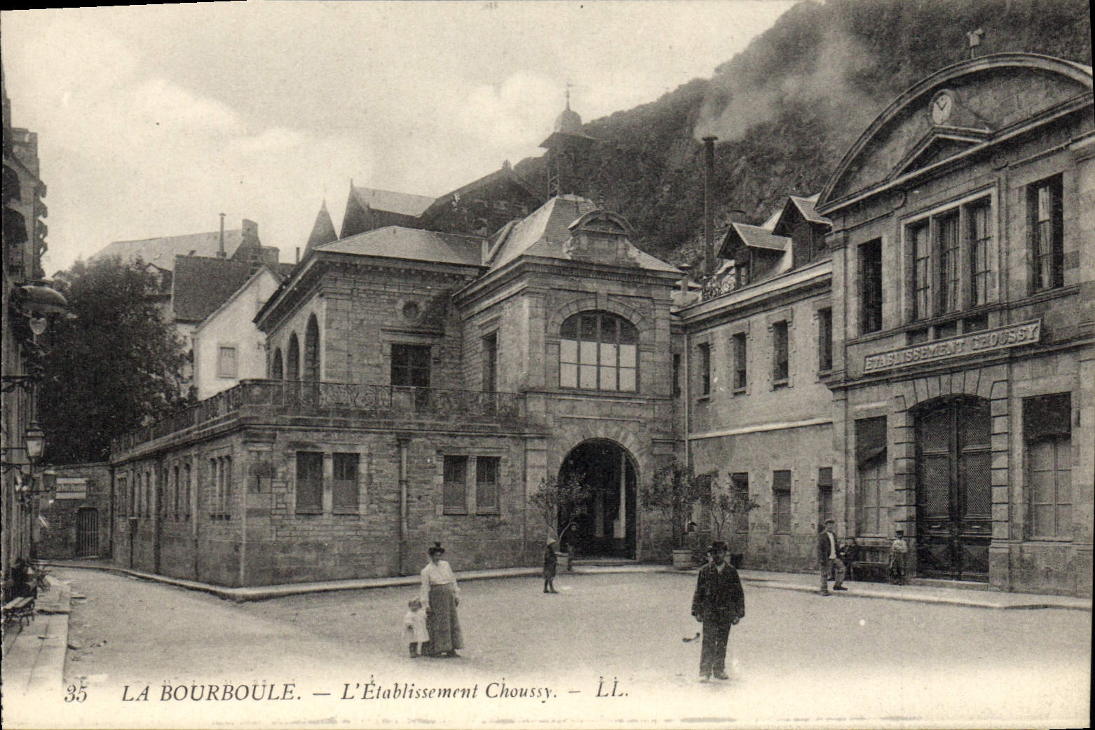 CPA La Bourboule L'Etablissement Choussy