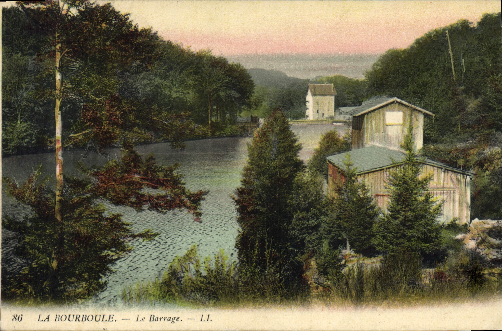 CPA La Bourboule Le Barrage