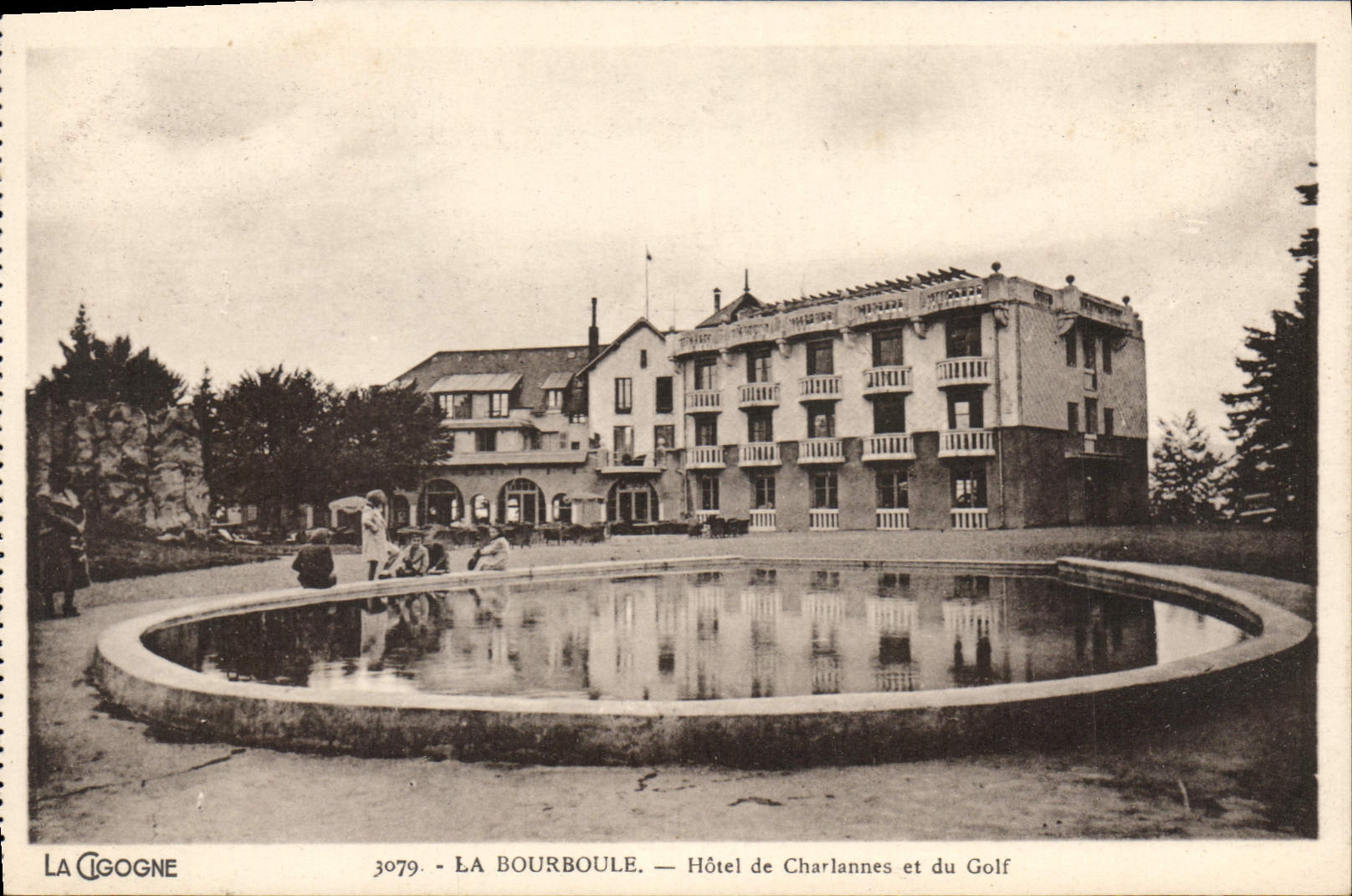 CPA La Bourboule Hotel de Charlannes et du Golf