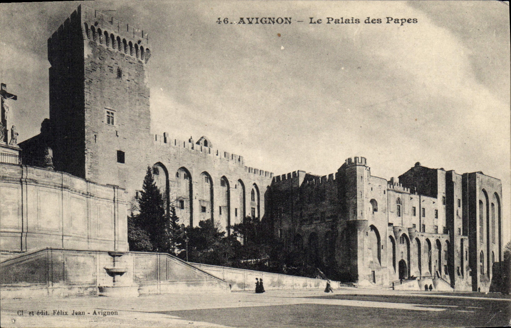 CPA Avignon Le Palais des Papes