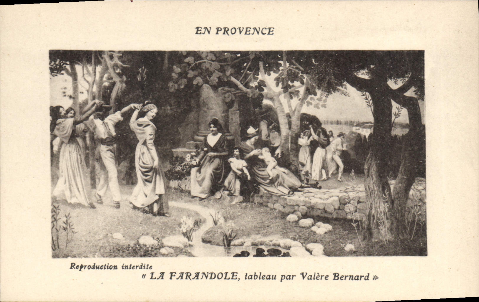 CPA La Farandole  Folklore