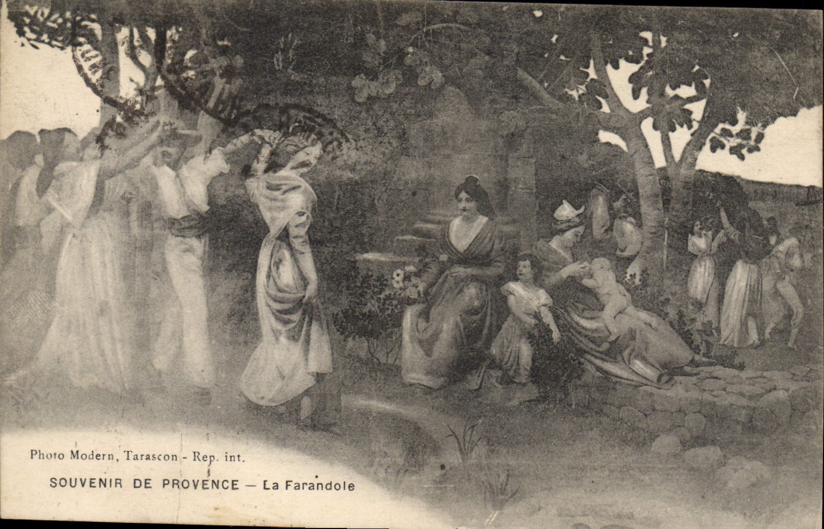 CPA La Farandole  Folklore