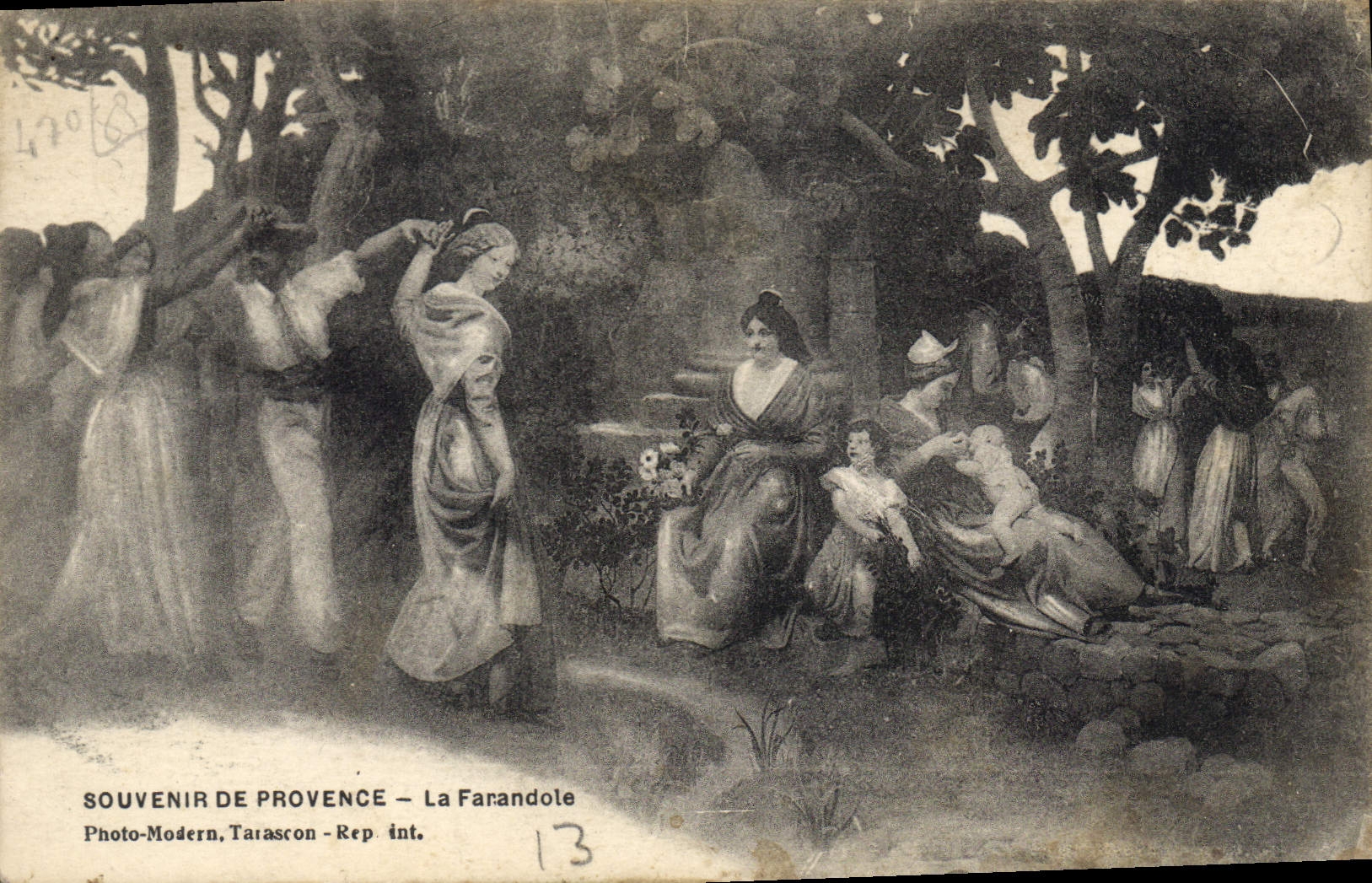 CPA La Farandole  Folklore
