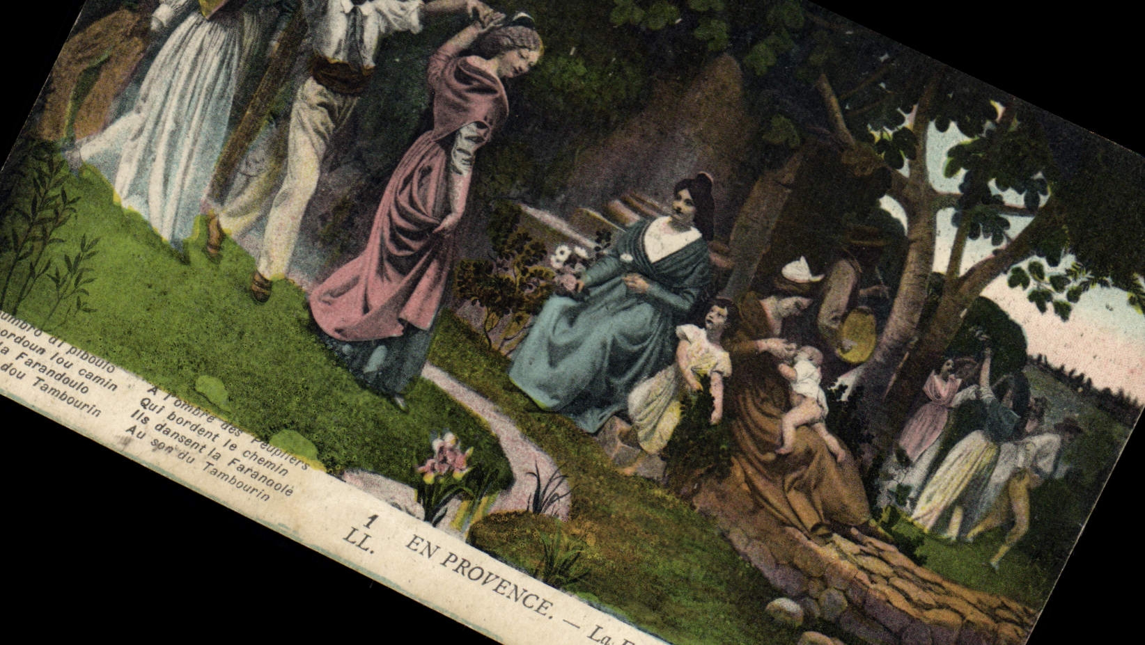 CPA La Farandole  Folklore