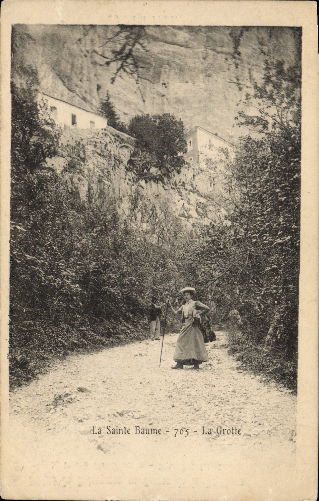 CPA La Sainte Baume La Grotte