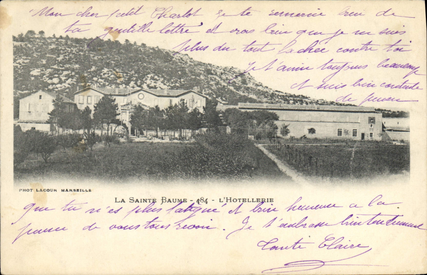 CPA La Sainte Baume L'Hotellerie