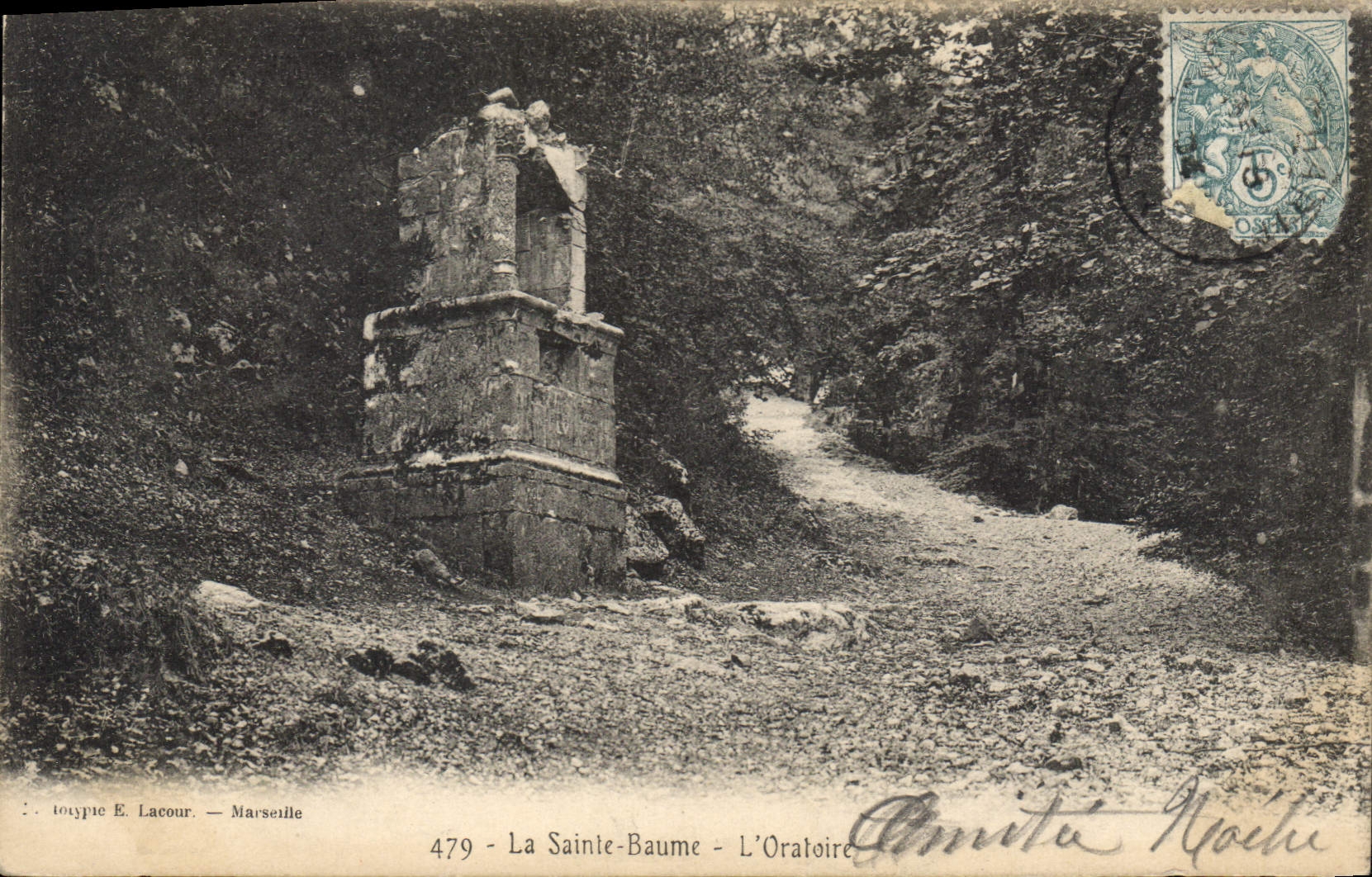 CPA La Sainte Baume L'Oratoire