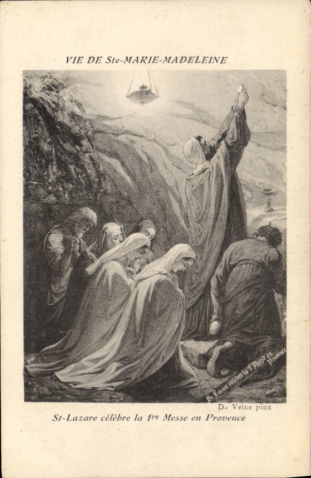 CPA St Lazare celebre la Premiere Messe en Provence