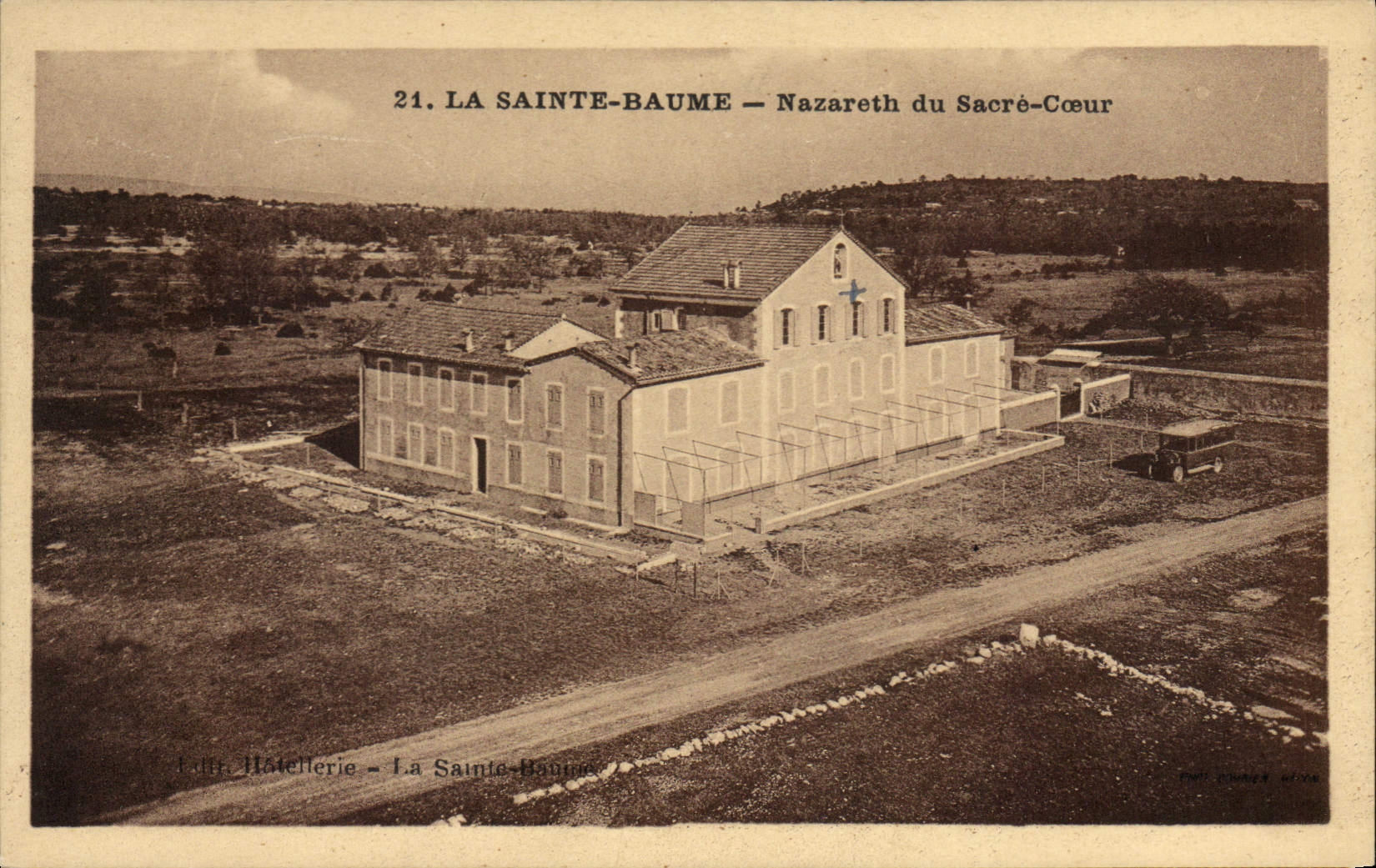 CPA La Sainte Baume Nazareth du Sacre Coeur
