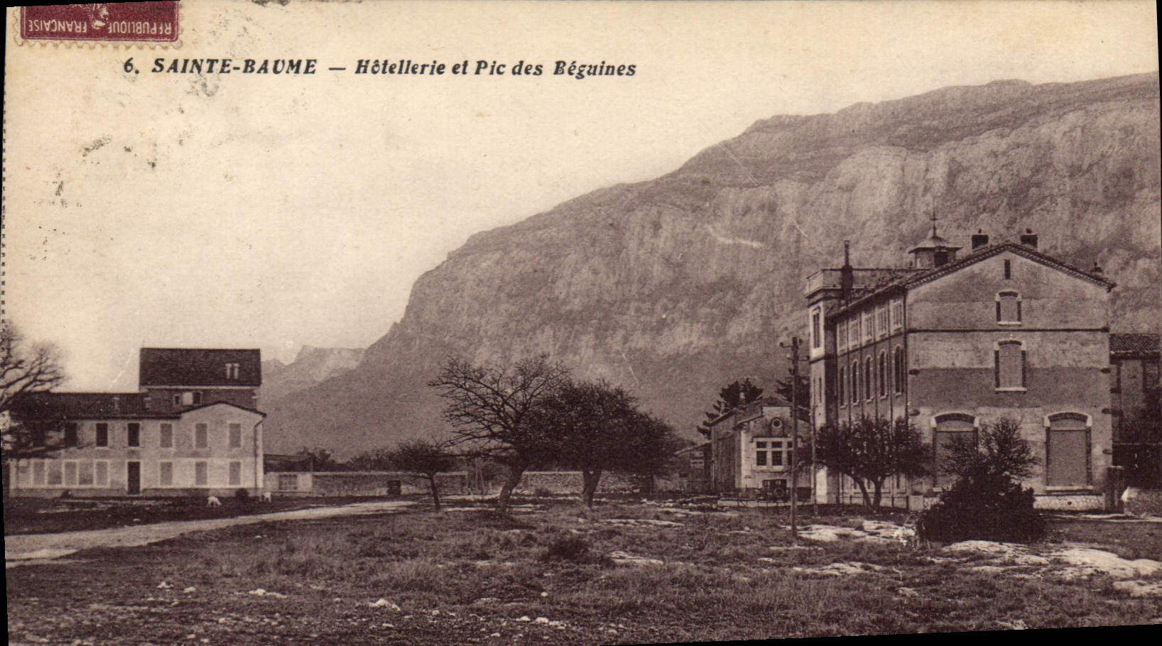 CPA La Sainte Baume Hotellerie et Pic des Beguines