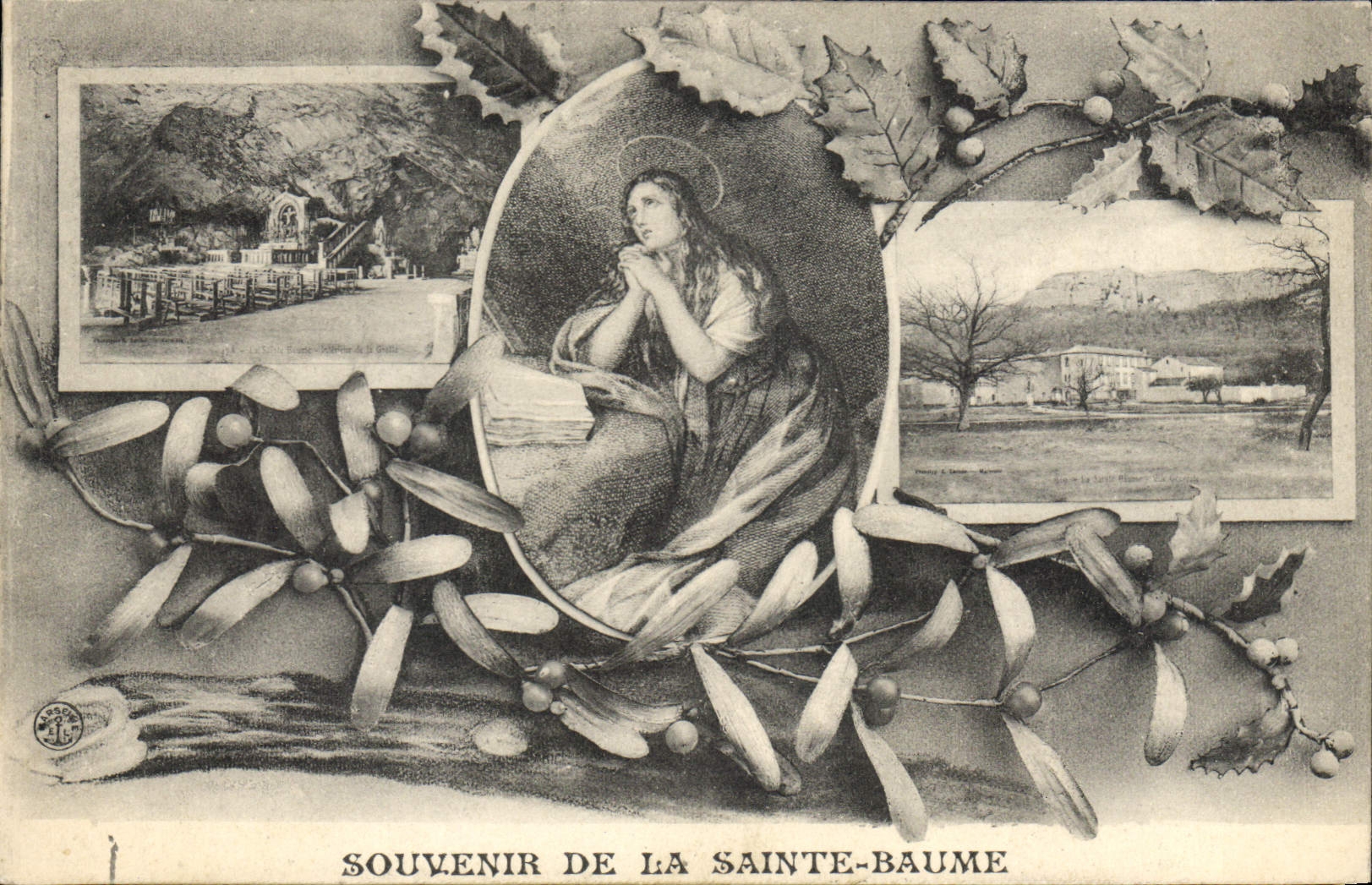 CPA Souvenir de la Sainte Baume 