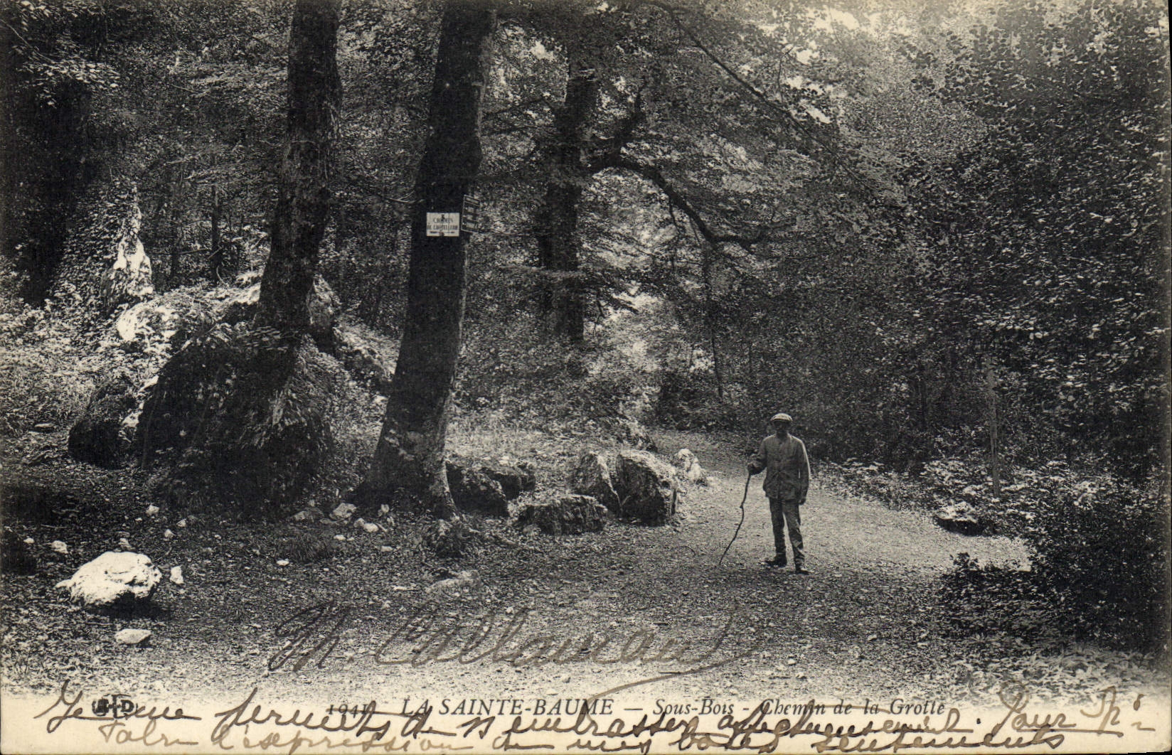 CPA La Sainte Baume Chemin de la Grotte