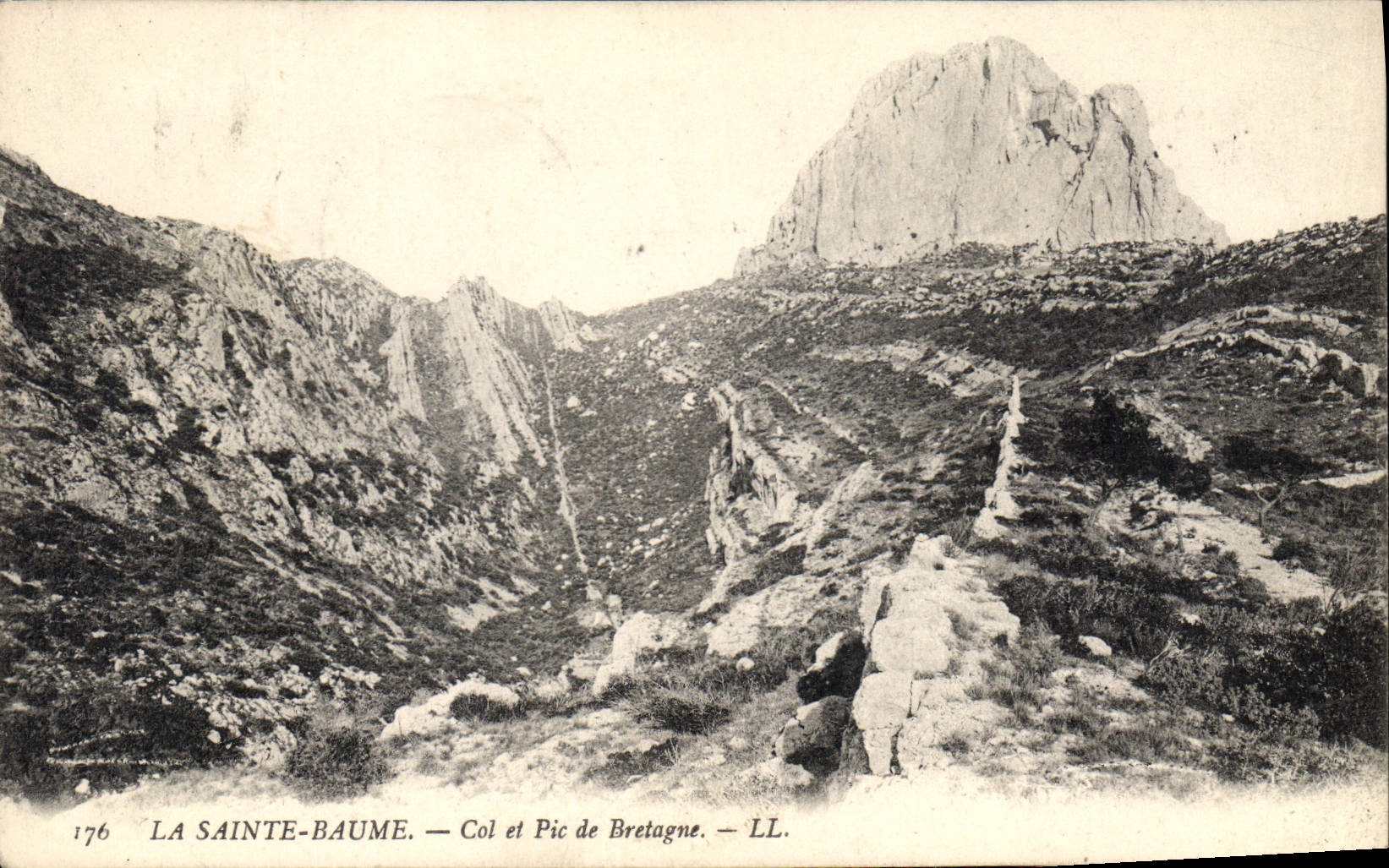 CPA La Sainte Baume Col et Pic de Bretagne