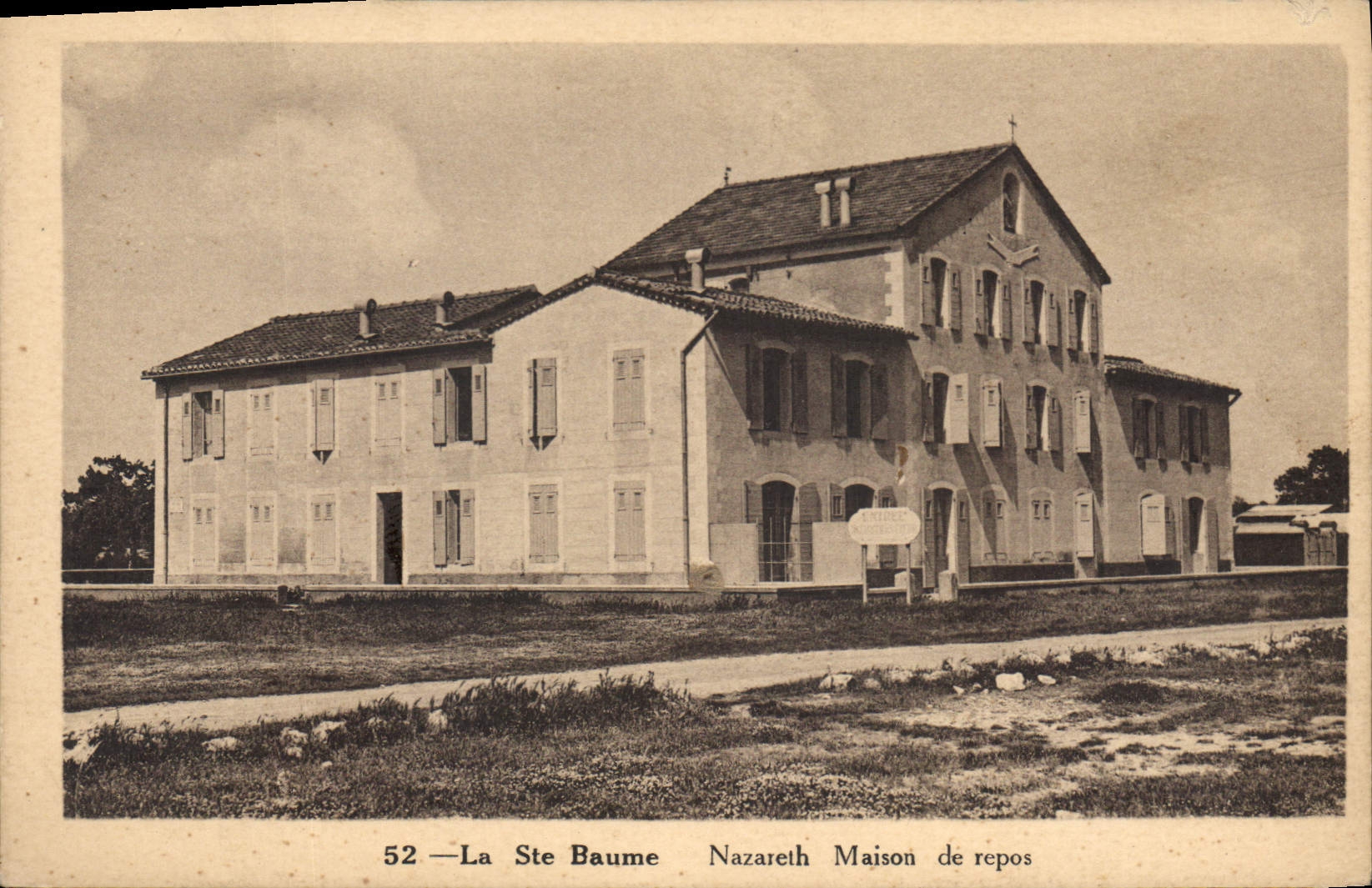 CPA La Ste Baume Nazareth Maison de repos