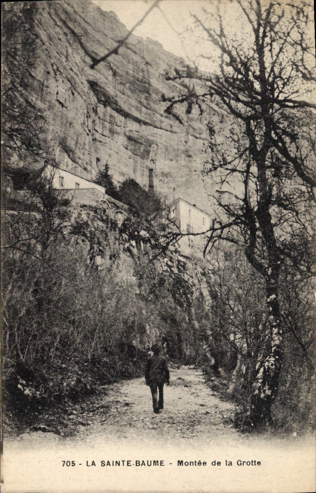 CPA La Sainte Baume Montee de la Grotte