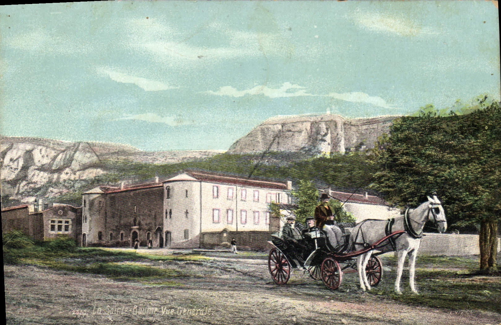 CPA La Sainte Baume Vue generale