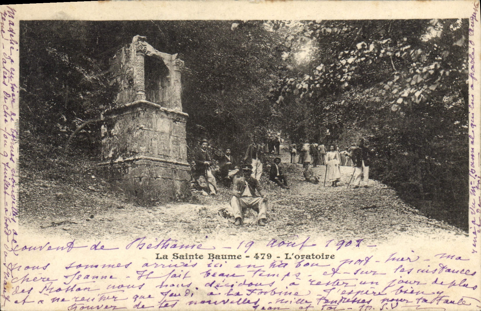 CPA La Sainte Baume L'Oratoire