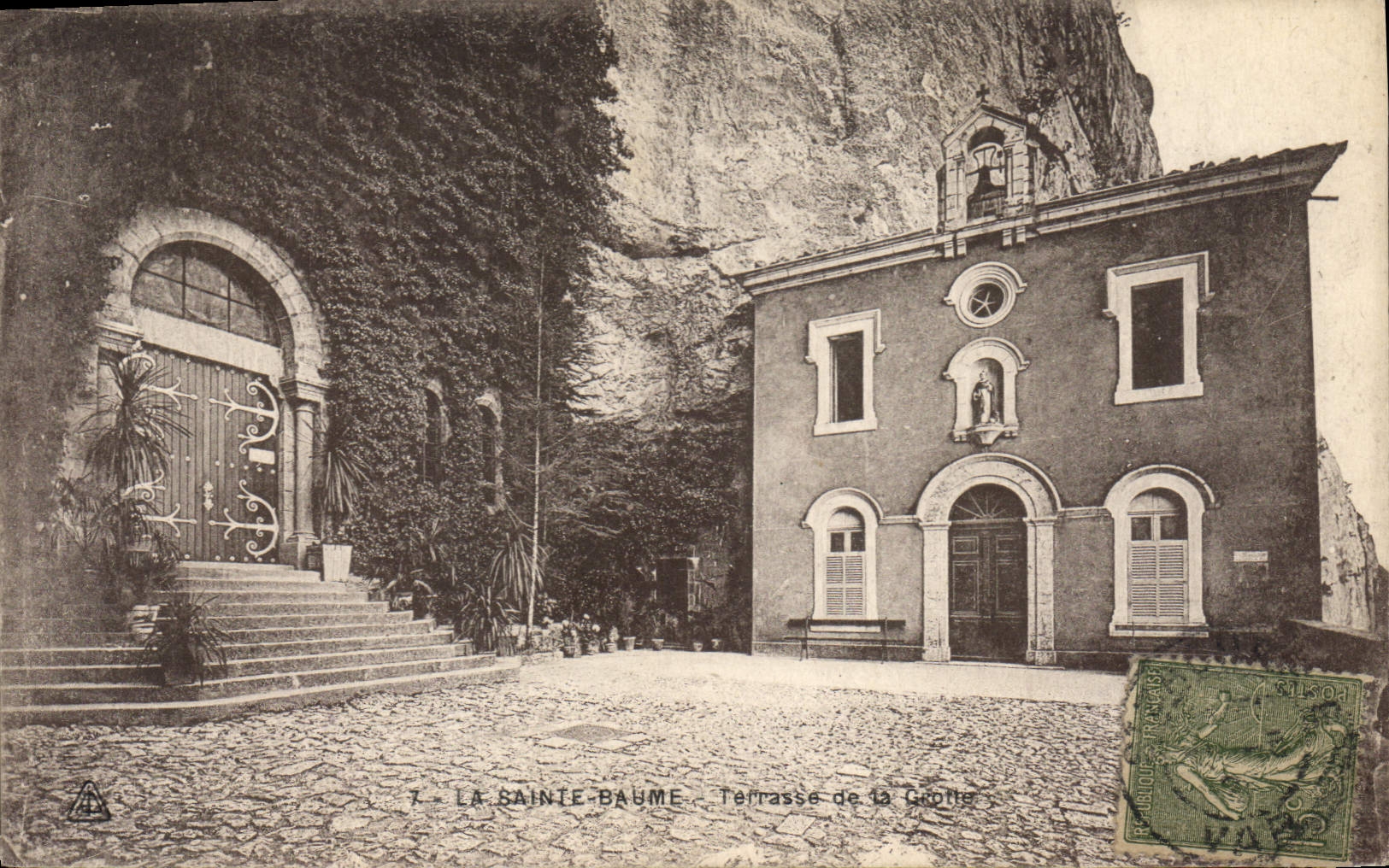 CPA La Sainte Baume Terrasse de la Grotte