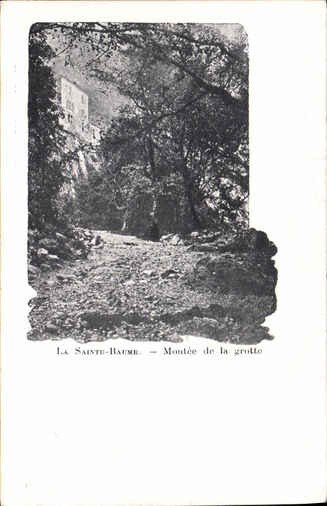 CPA La Sainte Baume Montee de la Grotte