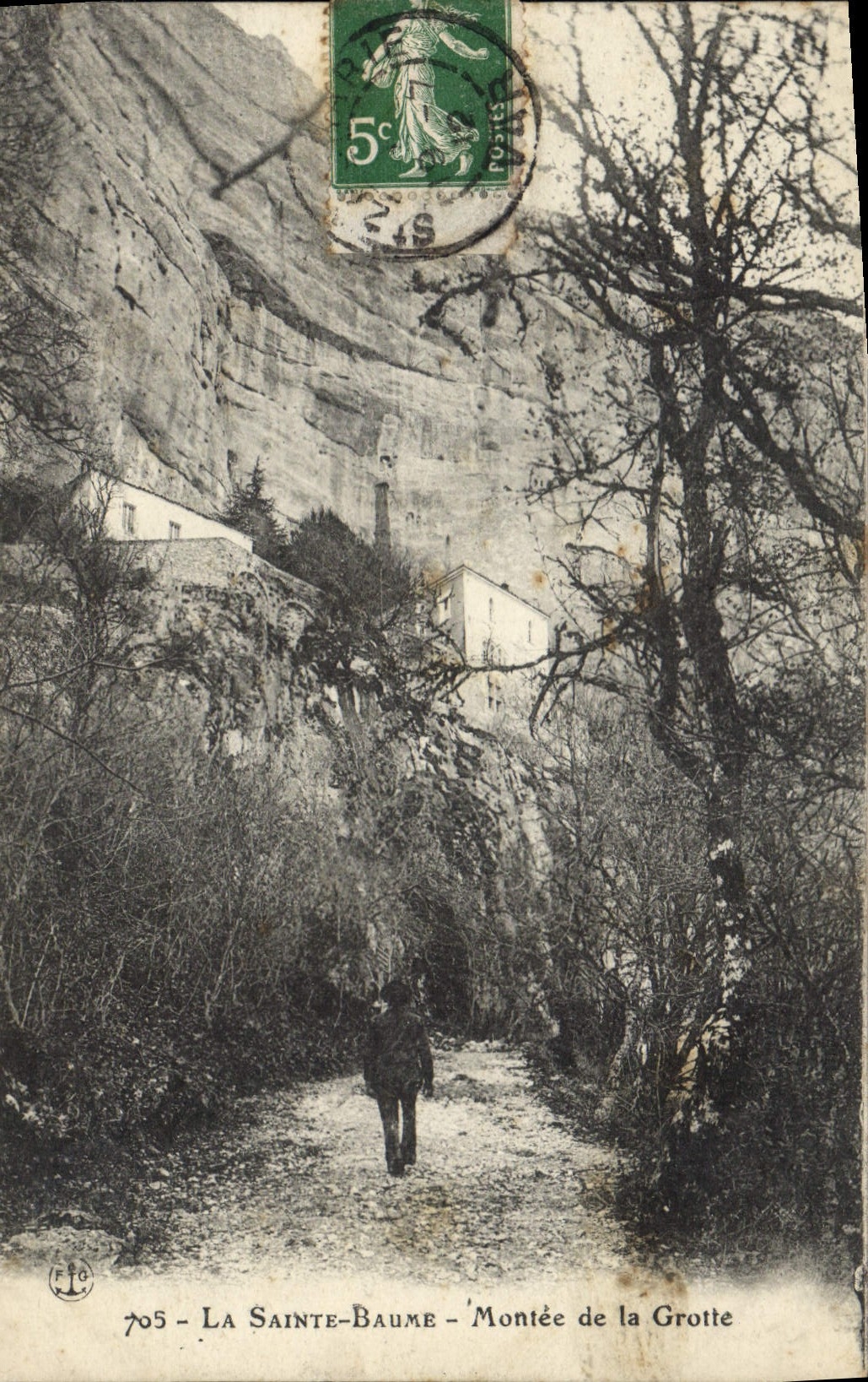 CPA La Sainte Baume Montee de la Grotte