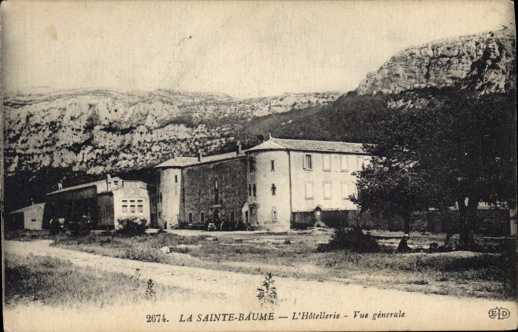 CPA La Sainte Baume L'Hotellerie Vue generale
