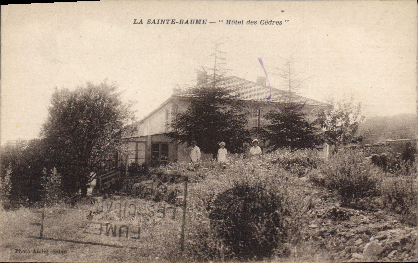 CPA La Sainte Baume Hotel des Cedres