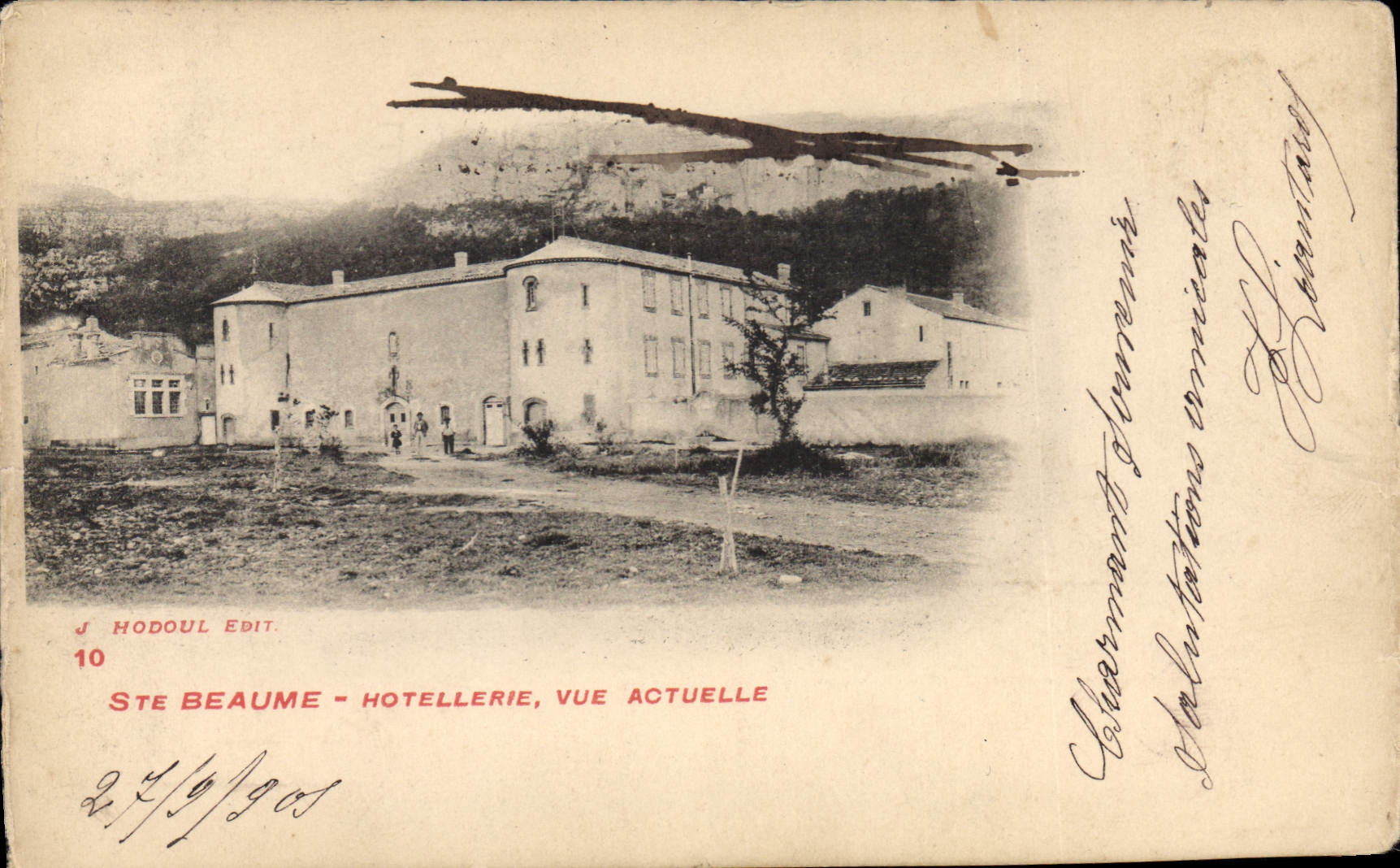 CPA Ste Baume Hotellerie vue actuelle