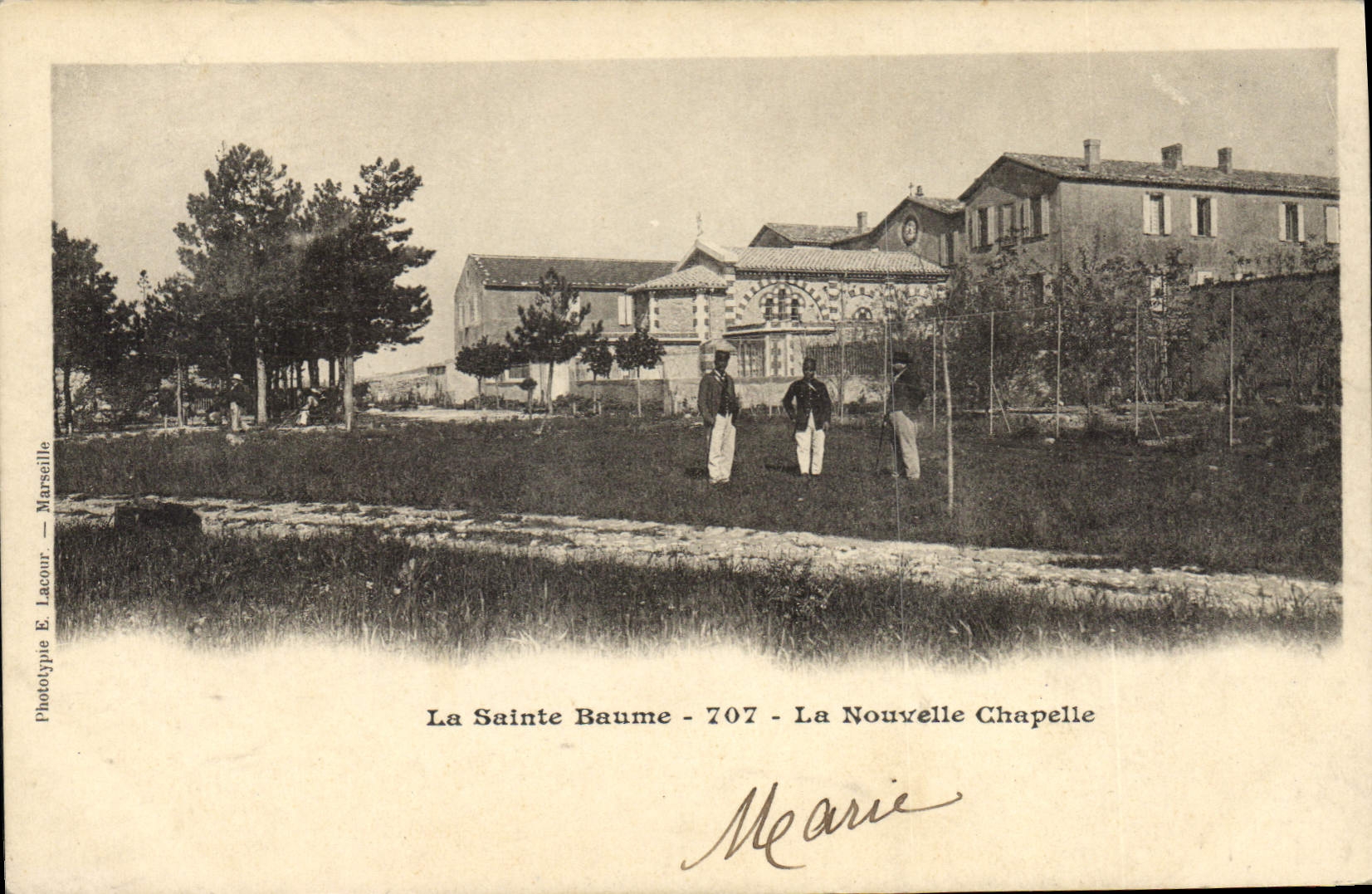 CPA La Sainte Baume La Nouvelle Chapelle