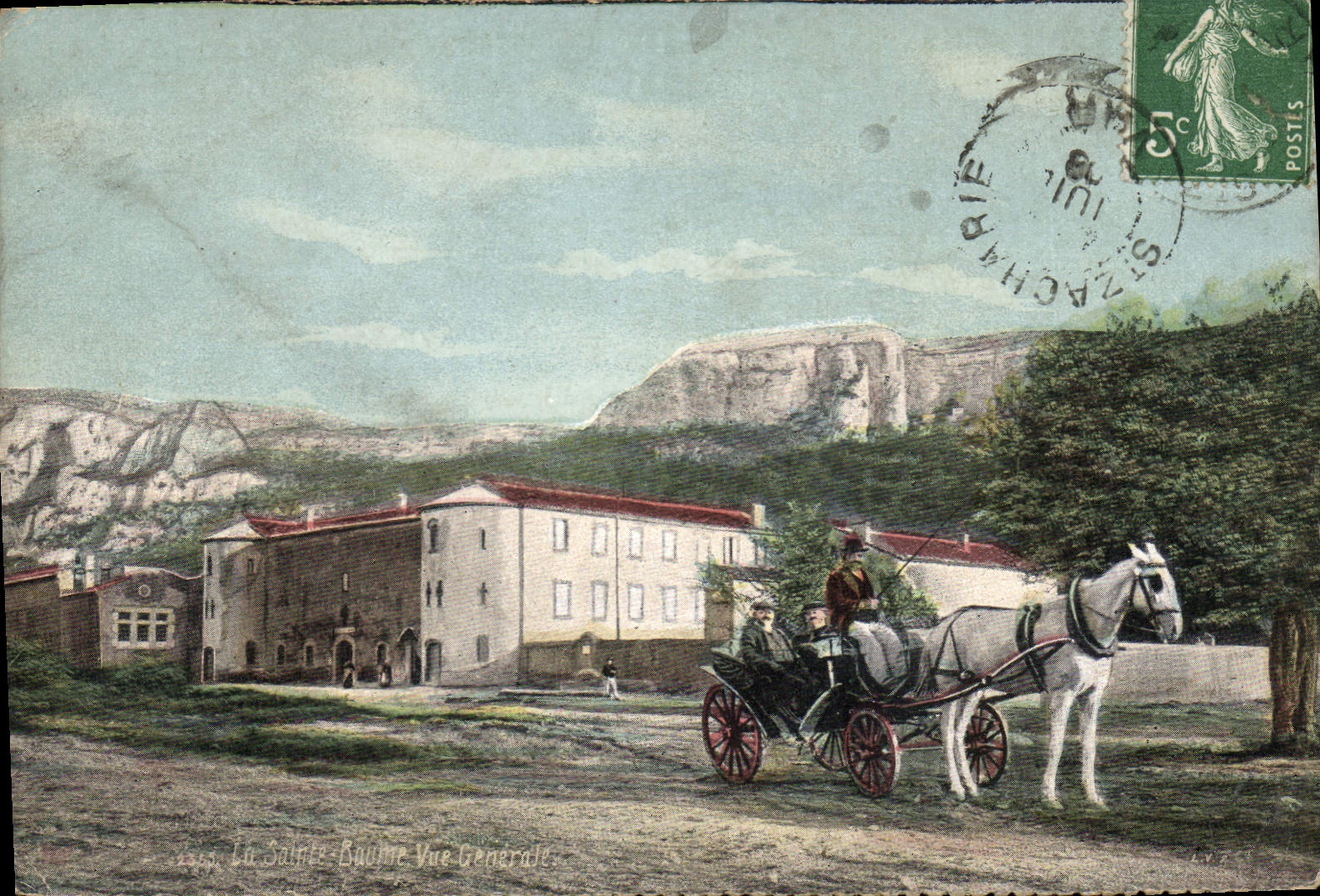 CPA La Sainte Baume Vue generale