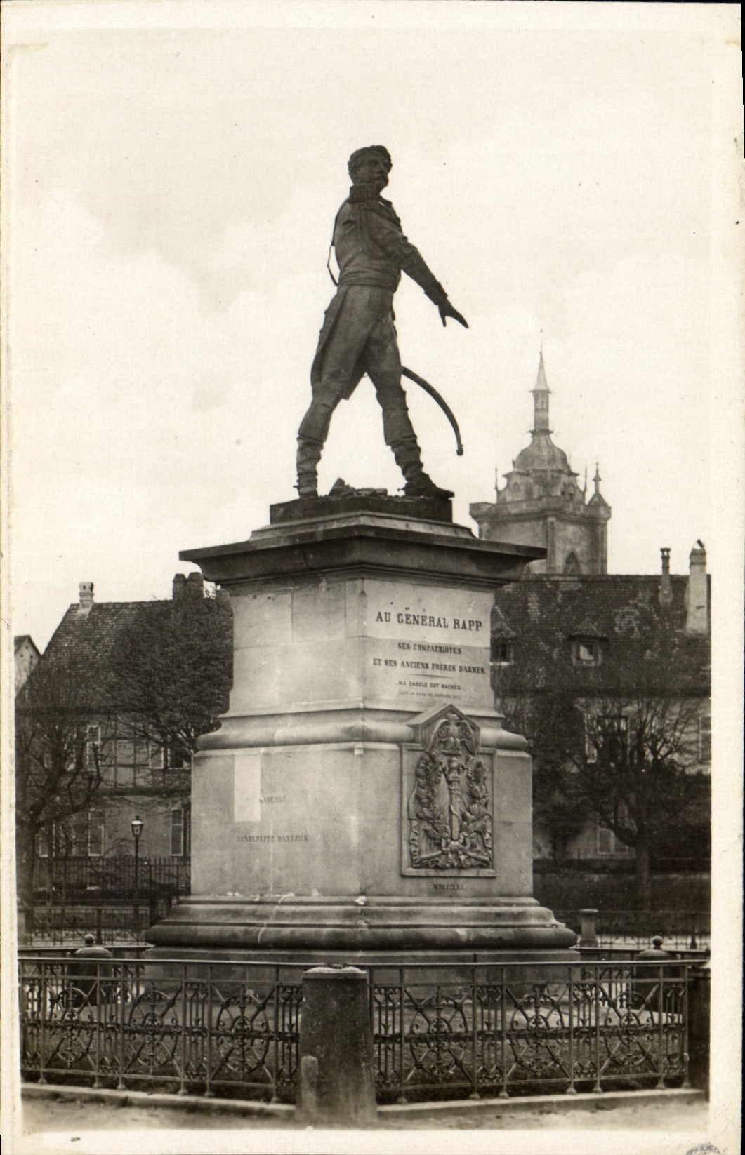 CPA Colmar Monument Rapp