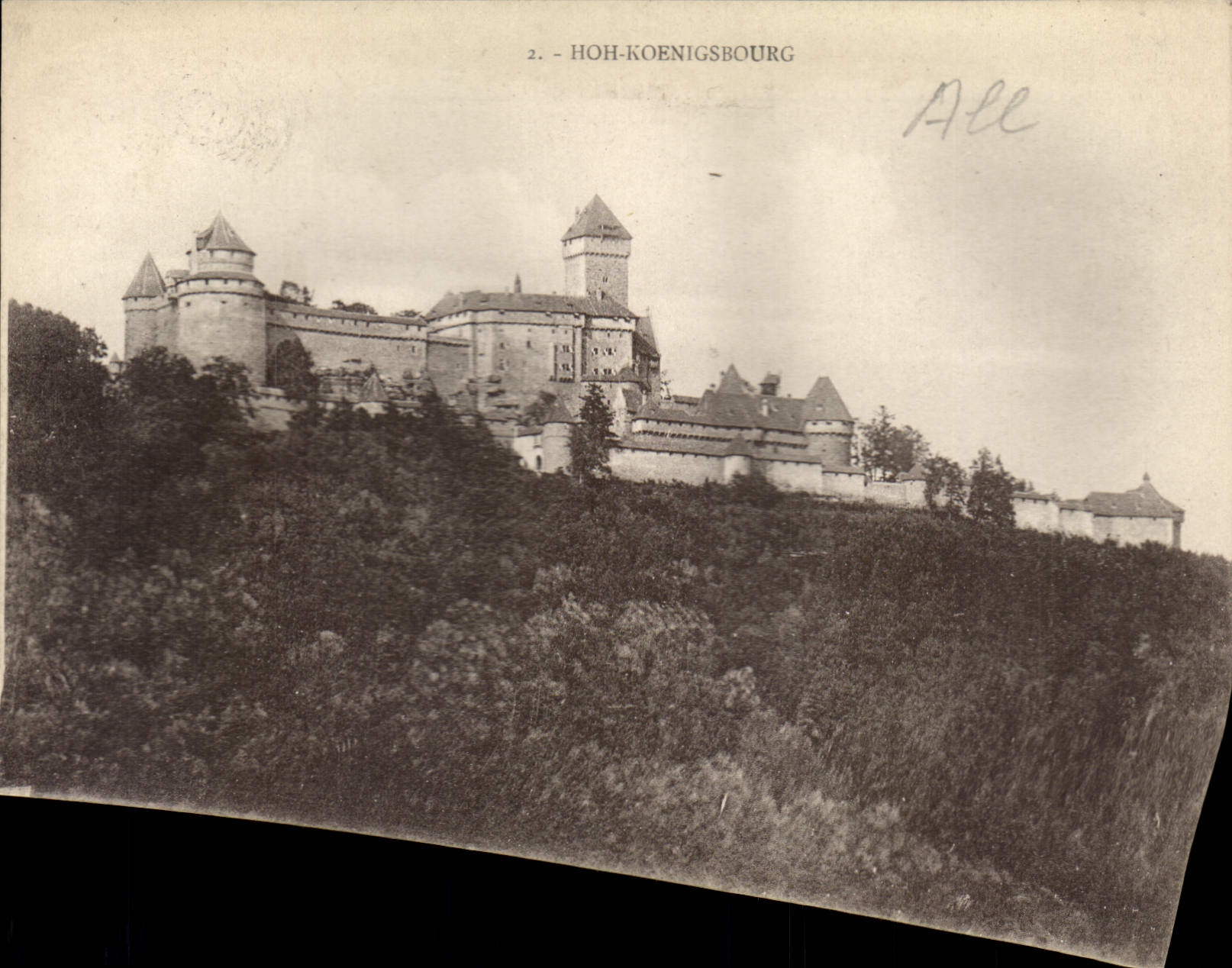 CPA Hoh Koenigsbourg 