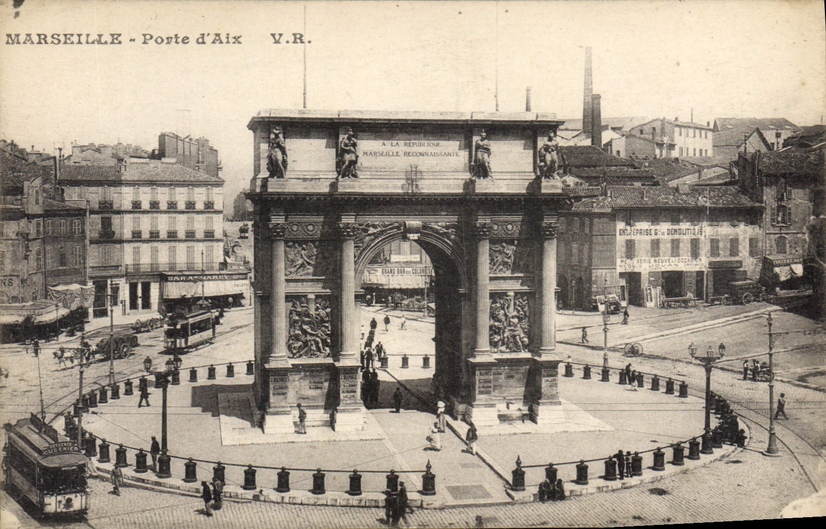 CPA Marseille Porte d'Aix Tramway