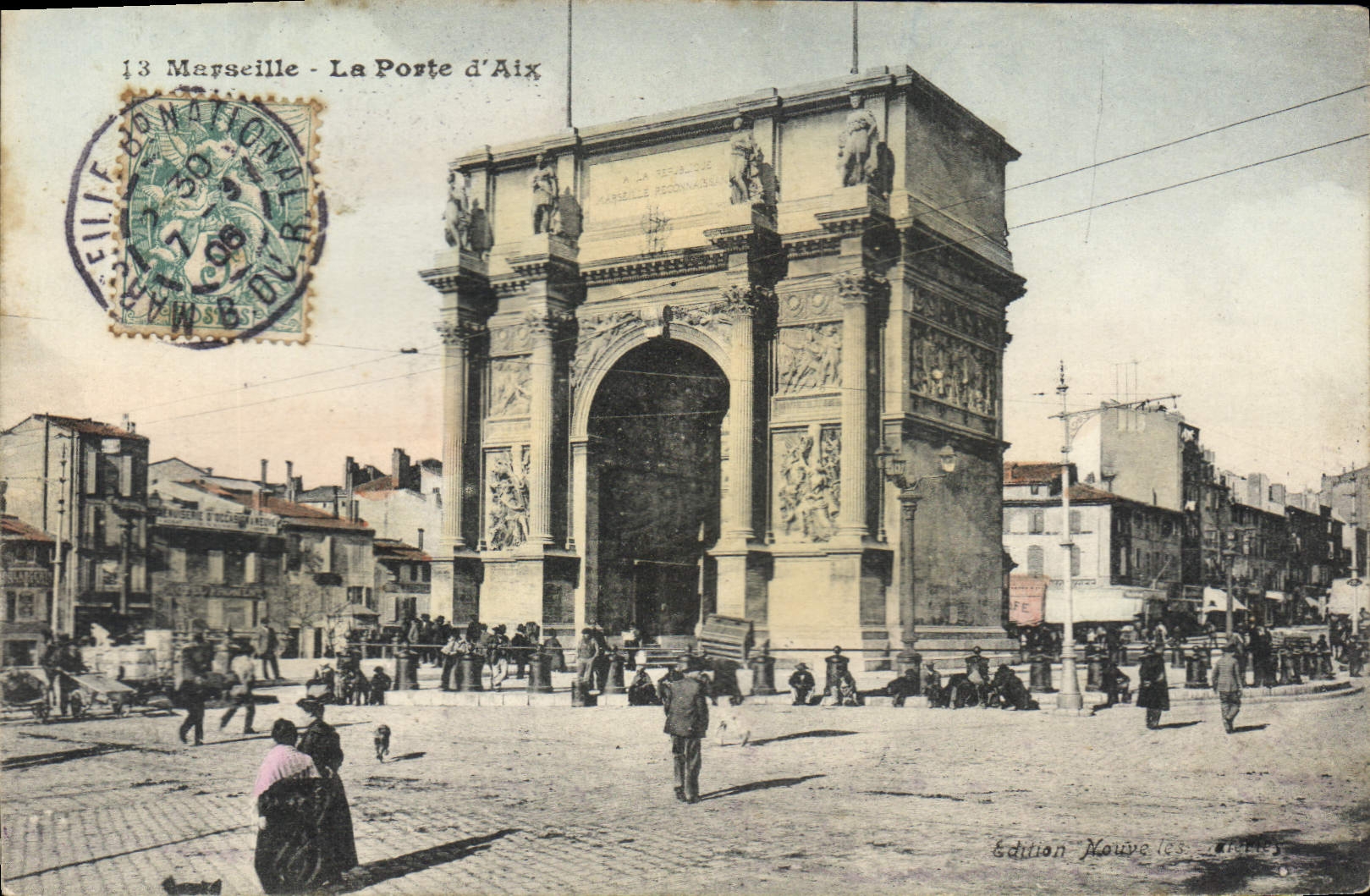 CPA Marseille La Porte d'Aix Tramway