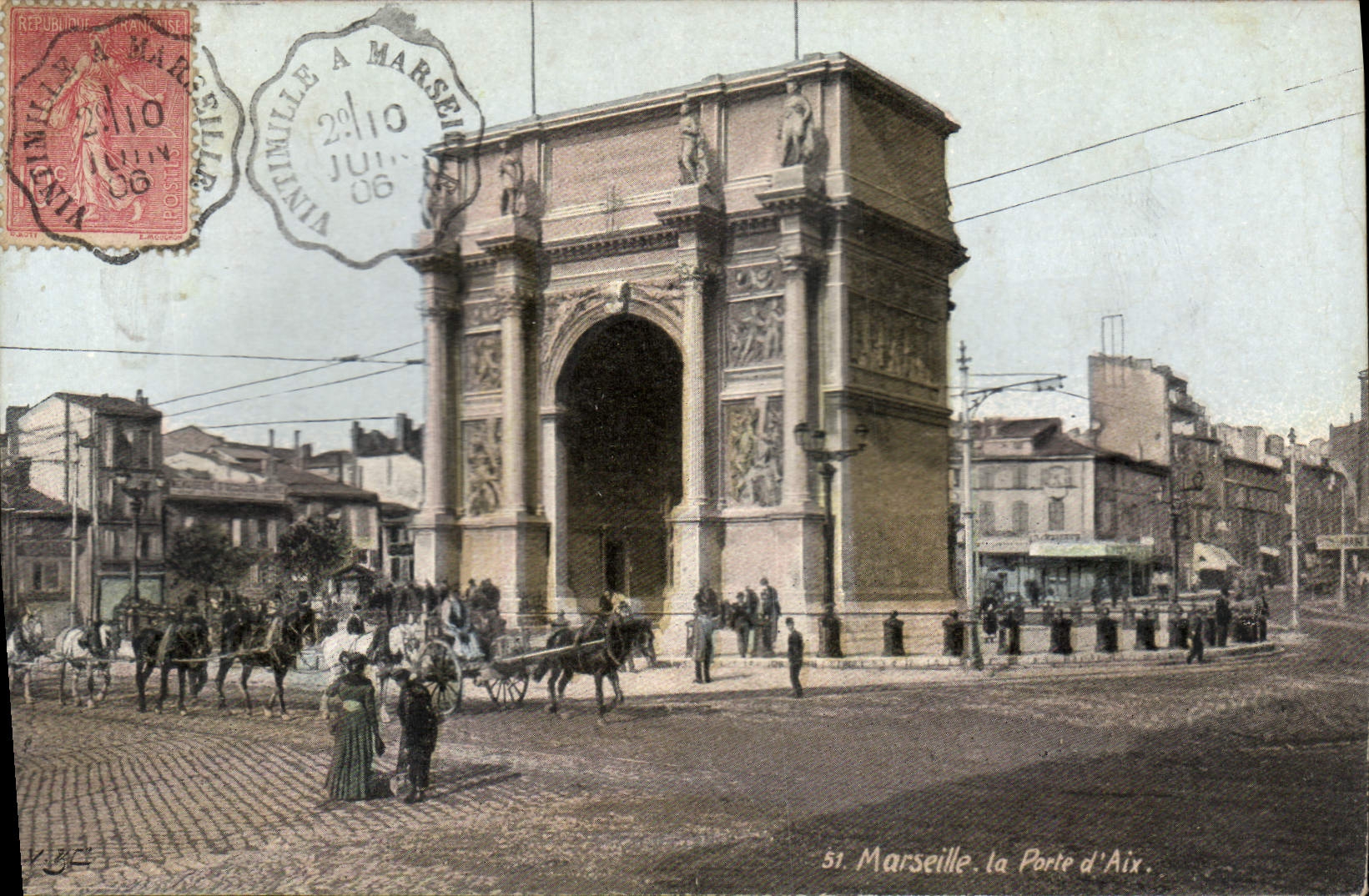 CPA Marseille La Porte d'Aix