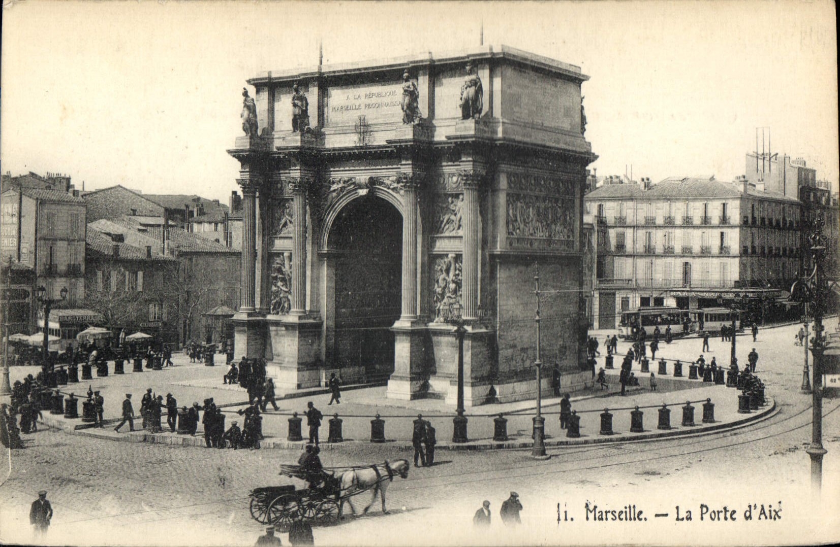 CPA Marseille La Porte d'Aix 