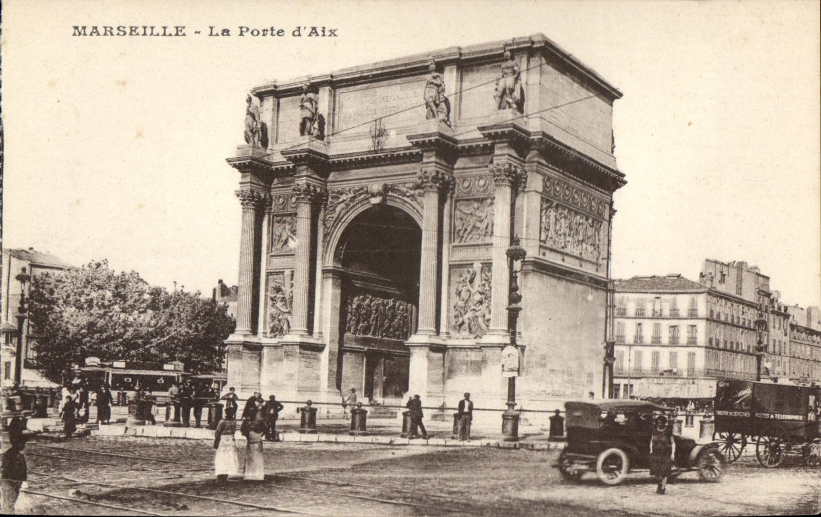 CPA Marseille La Porte d'Aix 