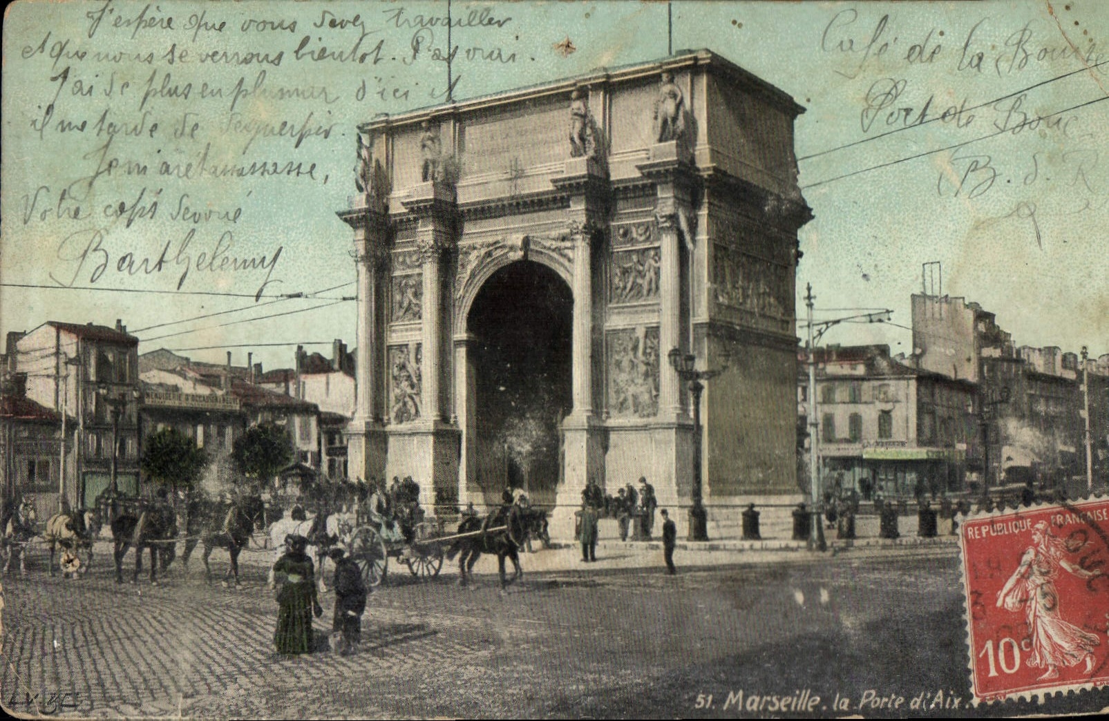 CPA Marseille La Porte d'Aix