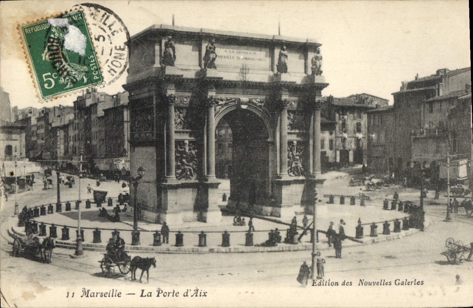 CPA Marseille La Porte d'Aix