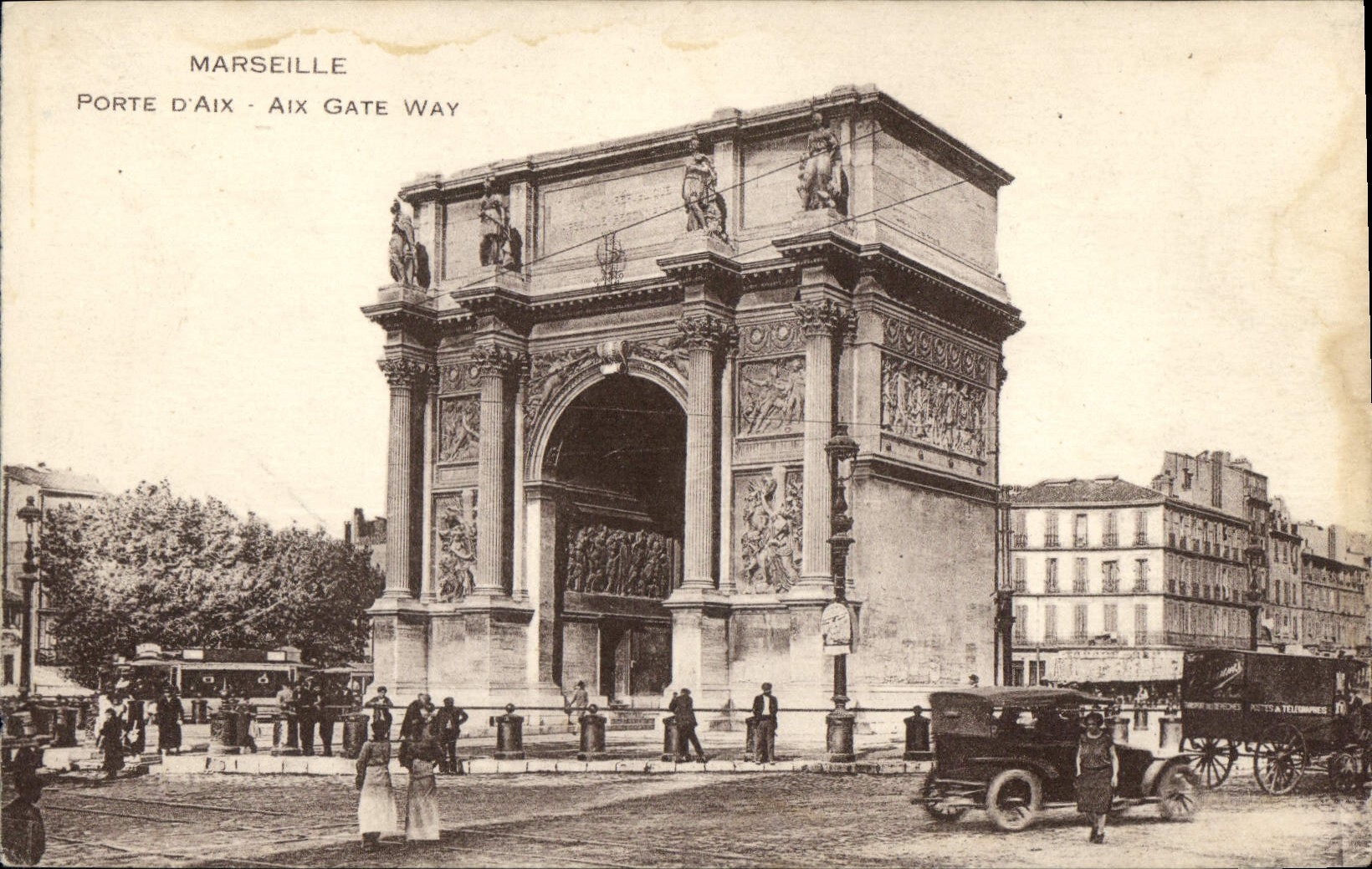 CPA Marseille Porte d'Aix Aix Gate Way