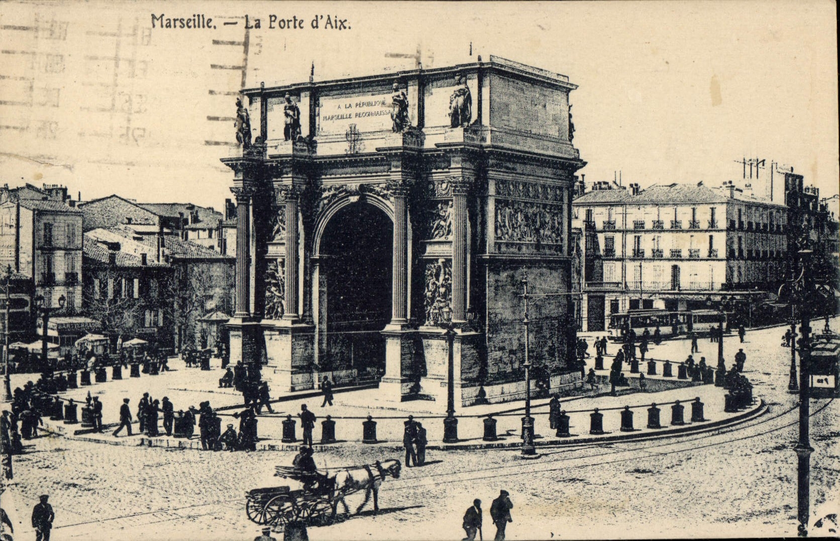 CPA Marseille La Porte d'Aix