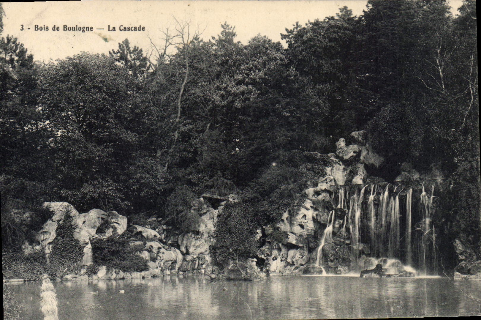 CPA Bois de Boulogne La Cascade