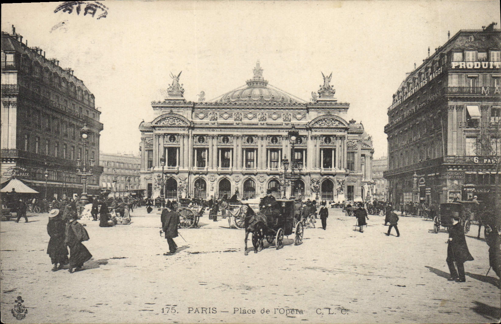 CPA Paris Place de l'Opera 