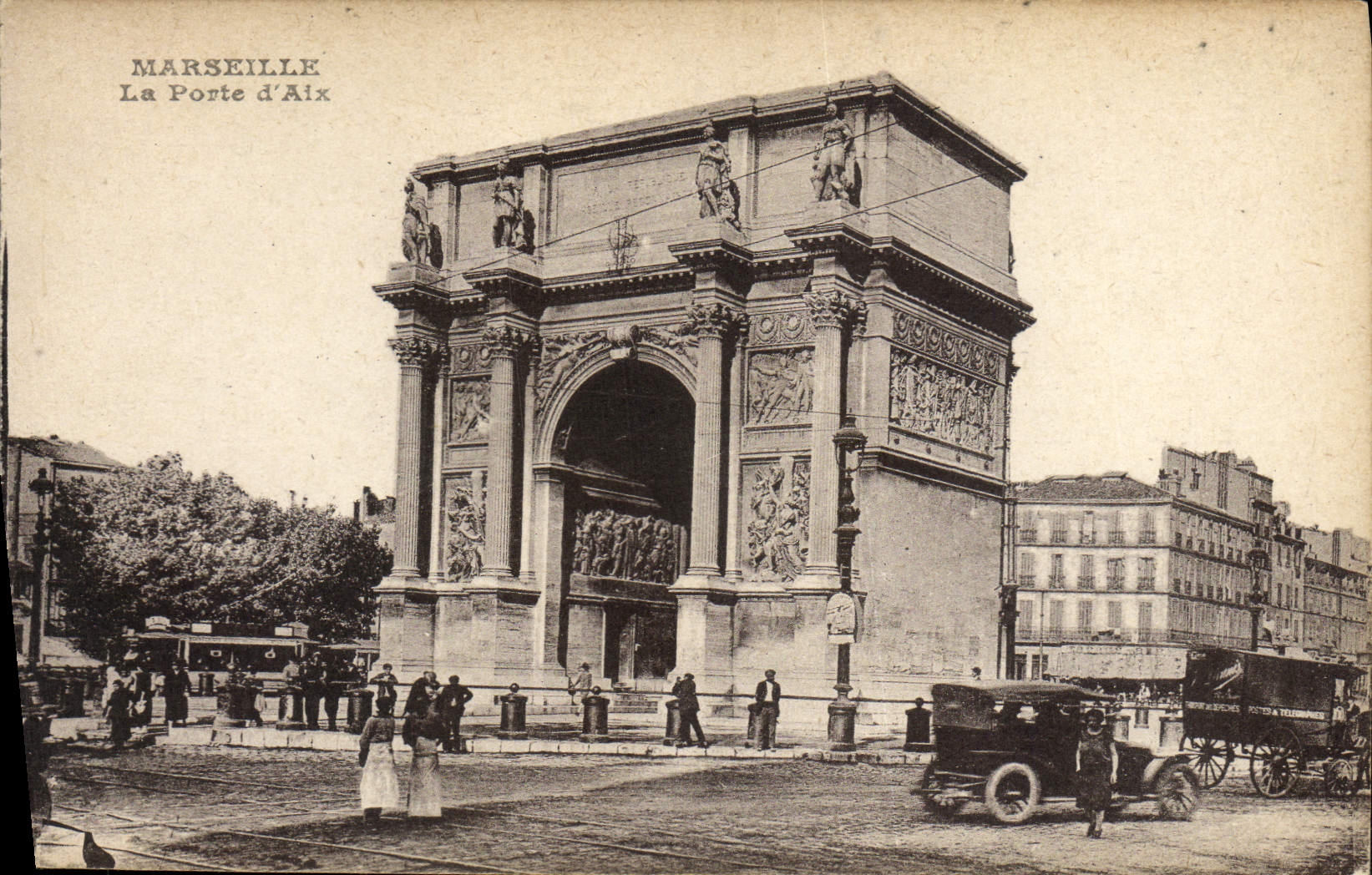 CPA Marseille La Porte d'Aix 